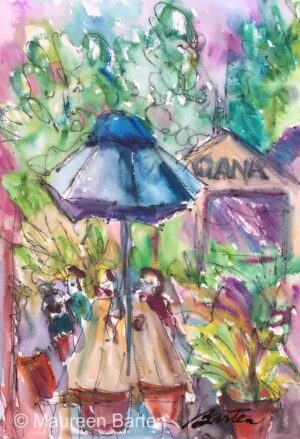 Dudley's Pizza at Olinda by Maureen Barten