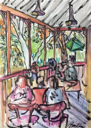 Fairfield Boathouse by Maureen Barten