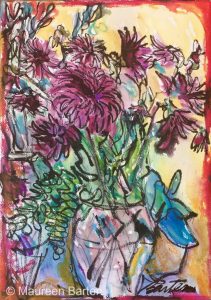 Friday Night Flowers by Maureen Barten