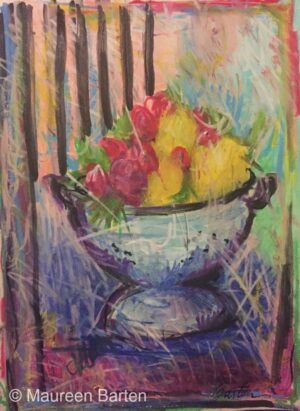 Radishes and Lemons by Maureen Barten