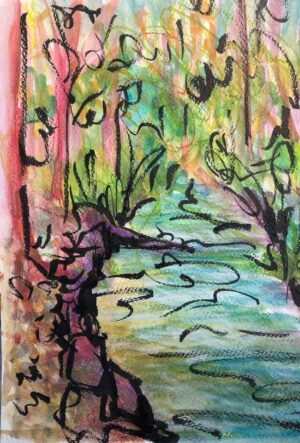 Olinda Creek by Maureen Barten Artworks